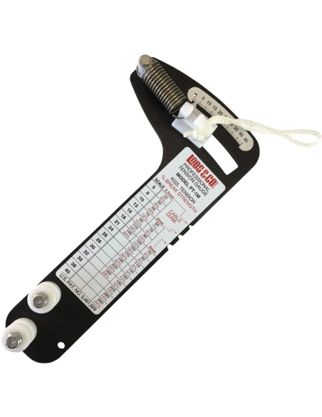Jauge De Tension Loos Pour Câbles 5/6/7 Mm - Pour Gréement De Voilier, Aluminium Anodisé